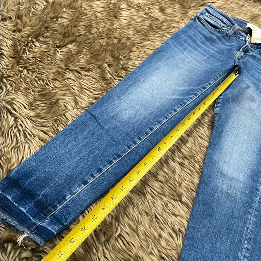 Flying Monkey Blue Cropped Ankle Jeans with Classic Style - Picture 2 of 7
